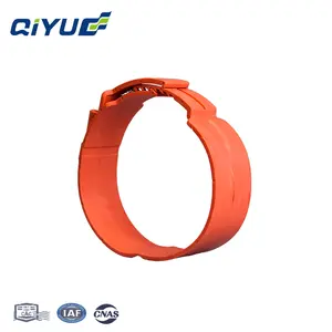 Qiyue High Quality New Manufacturing HVAC Project Nylon 110mm Pipe Clamp for Air Duct System
