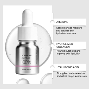 Volufiline 100% Ampoule 10ml Sérum Visage Repulpant pour Fermeté, Lissage des Rides, Peau de Verre, Éclat et Concentré d'Essence - Product Image 2