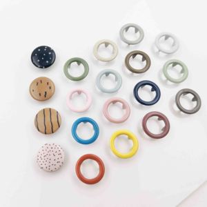 Hot Bán Năm Claw Vòng Kim Loại <span class=keywords><strong>Snap</strong></span> Fastener 9 Mm <span class=keywords><strong>Nickel</strong></span> Mạ Prong <span class=keywords><strong>Snap</strong></span> Nút Cho Bé Áo Sơ Mi Quần Áo - Product Image 1