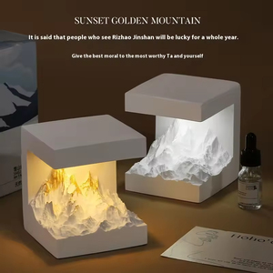 Adornos de aromaterapia de piedra, luz nocturna luminosa con luz ambiental, regalo de cumpleaños novedoso, regalo personalizado - Product Image 4