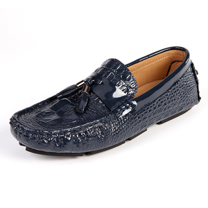 Herren-Slipper mit Krokodilprägung für Frühling und Herbst, Lässige Slip-On-Schuhe, OEM/ODM-Unterstützung - Product Image 3