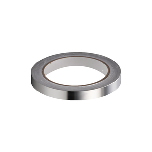 Gümüş HVAC alüminyum folyo bant ile akrilik yapıştırıcı su geçirmez isıya dayanıklı maskeleme için kendinden aşındırma gümüş şap koli bandı - Product Image 2