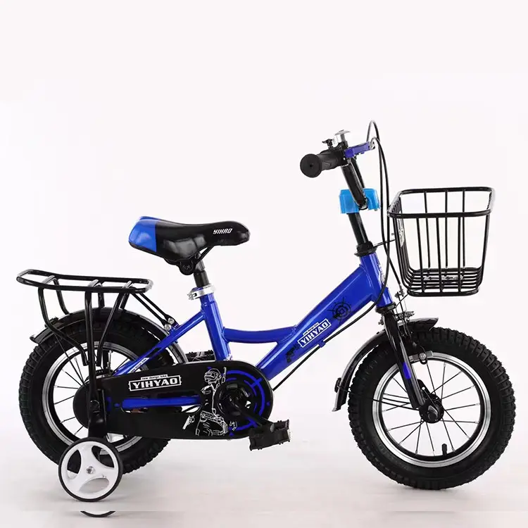 Bicicleta OEM de 4 ruedas para niños, 12, 14, 16, 18 y 20 pulgadas, para entrenamiento, CE