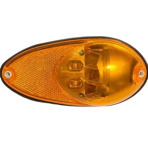Luce Laterale per Autobus a LED Rosso 5.8" 24V IP67 Tipo Riflettore Lampada Angolare a 5 Diodi Avvitabile <span class=keywords><strong>DEBA</strong></span> AL-3039 Marcopolo Scanias Neoplan - Product Image 1