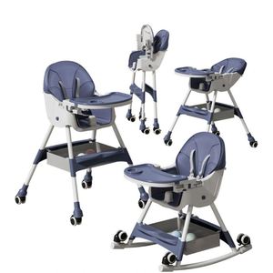 Silla de Alimentación Moderna para Bebés, de Plástico, Segura, Ajustable, Reclinable, Portátil, para Uso en Interiores, Exteriores y Cocina - Product Image 6
