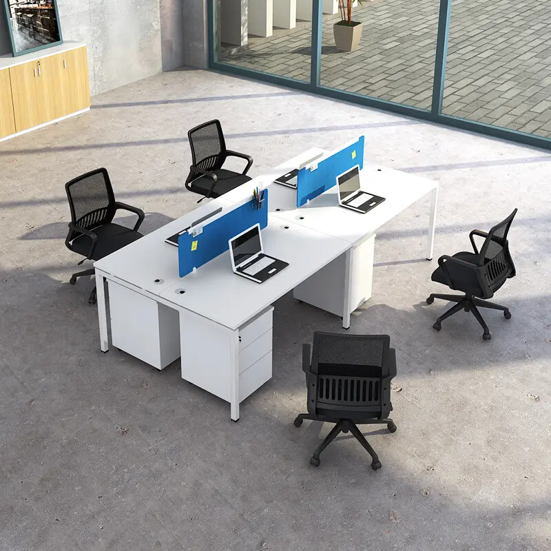 Niedriger Preis moderner Stil Büro tisch moderne Büromöbel offener Arbeitsraum Schreibtisch Tisch Büro