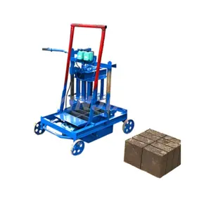 Manufacturer of semi-automatic brick making machine with hopper 4-35 brick production line