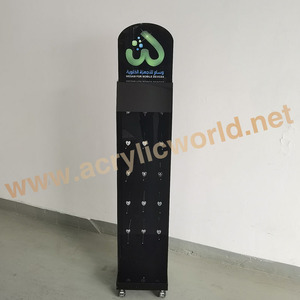 Tầng Đứng Xoay POP Kim Loại Pegboard Điện Thoại Di Động Phụ Kiện Sạc Cáp Hỗ Trợ Chủ Bán Lẻ Hiển Thị Cửa Hàng Lịch Thi Đấu - Product Image 6