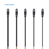 Connecteur électrique aviation personnalisé GX12 mâle à femelle M12 étanche câble 2p 3p 4p 5p 8p pour l'automatisation industrielle
