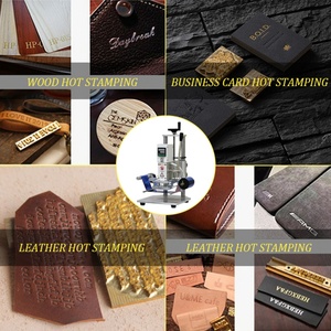 Machine à estamper à chaud numérique manuelle WT-90SE pour le cuir, le bois, le PVC, le papier, et la création de logos personnalisés - Product Image 3