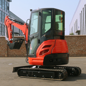 New 2-ton Mini Máy xúc Kubota động cơ mini bánh xích máy xúc earthmoving máy móc máy xúc nhỏ với cab để bán - Product Image 6