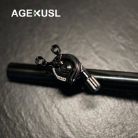 Déclencheur de vitesse en alliage d'aluminium pour bicyclette 2-7 vitesses Cadran de doigt gauche Extérieur pour H & H pour Brompton pour vélo pliant SRAM