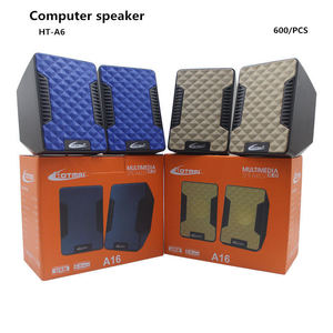 Hotma Portable <b>Speaker</b> <b>USB</b> Powered 5V Blue Mesh Design For Desktop Laptop Use - Product Image 5
