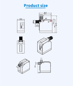 Fabrikant Groothandel Hinson 5M Lidar <span class=keywords><strong>Sensor</strong></span> 1Mm Precisie Kleine Optische Laser Afstandsmeter DC12-30V Canopen + <span class=keywords><strong>2</strong></span> Npn Uitgangen - Product Image 6
