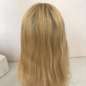 Yefinewig, pelucas médicas para mujeres al por mayor para personas blancas con cáncer, peluca con gorro <span class=keywords><strong>de</strong></span> silicona <span class=keywords><strong>de</strong></span> cabello humano - Product Image 2
