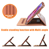 Housse pour Tablette Xiaomi Redmi Pad Pro 12,1 Pouces, Étui en Cuir PU de Haute Qualité avec Fonction de Rotation à 360 Degrés