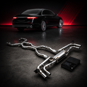 Sistema de Escape Catback de Acero Inoxidable ZF de Alto Rendimiento para Mercedes-Benz C43 GLC43 AMG 3.0T 2017-2023 con Válvula de Control <span class=keywords><strong>STARCAR</strong></span> - Product Image 3