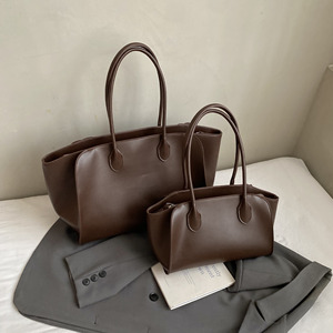 Borsa tote grande in similpelle PU per donna, <span class=keywords><strong>borse</strong></span> retrò a tracolla, borsa a mano da donna alla moda, borsa da lavoro - Product Image 3