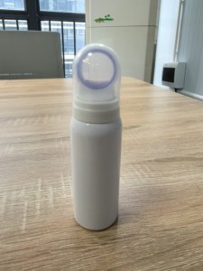 JHYS Lata de <span class=keywords><strong>Aerosol</strong></span> de <span class=keywords><strong>Aluminio</strong></span> Reciclable Personalizada con Boquilla Premium para Líquidos Cosméticos y Desinfectantes - Product Image 2