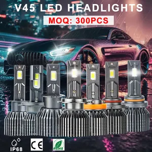 סיטונאי כוח סופר הוביל פנס 120w v45 מסך אוטומטי הוביל אור קדמי