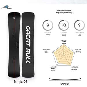Planche de snowboard personnalisée avec plateau en bois, bord en acier pleine longueur, conception rigide et flexible, pour riders avancés, modèle Hammer <span class=keywords><strong>Head</strong></span> Carving Board Twin 168cm - Product Image 4