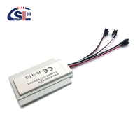 Interrupteur à capteur tactile intelligent à trois boutons DC 12V 5A pour miroir de salle de bain anti-buée et contrôle de deux bandes lumineuses LED