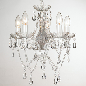 Traditional Crystal Black Pendant Ceiling Lighting With 5 <b>Lights</b> Fixture Modern Crystal Chandelier for <b>Dining</b> Room,Bedroom - Product Image 5