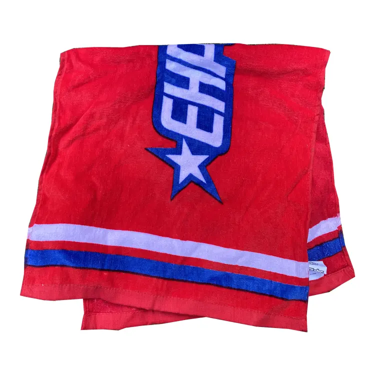 Wholesale Custom Beach Towel With Logo Cotton GYM Towel Full Color Printing sports Towel