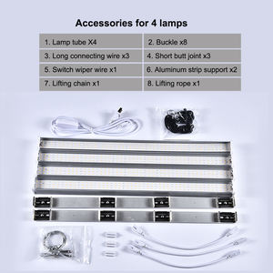 ไฟปลูกพืชแบบแนวตั้งไฮโดรโปนิกส์กันน้ำรุ่นใหม่ Lm281h สเปกตรัมเต็ม 25w 100w ไฟปลูกพืชแบบแท่ง - Product Image 4