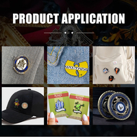 Pins en métal émaillé 3D personnalisés en usine avec un design écologique et des motifs de dessins animés sur mesure