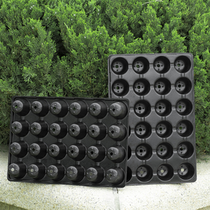 Trous ronds 21 24 32 50 72 98 105 128 200 288 alvéoles en plastique épaissi plateau de semis <span class=keywords><strong>pour</strong></span> la germination des légumes et des fleurs - Product Image 5