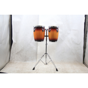Conga con Marco de Acero, Instrumento Musical <span class=keywords><strong>Bongo</strong></span>, Instrumento de Percusión Latina, Conga con Soporte - Product Image 1