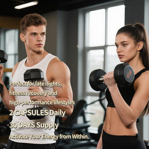 Capsules de shilajit de l'Himalaya pur personnalisées de formule ODM OEM avec supplément énergétique <span class=keywords><strong>8</strong></span> en 1 de vitamine <span class=keywords><strong>8</strong></span> en 1 de soins de santé ashwagandha ginseng - Product Image 4