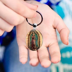 Llavero de Aleación Virgen con Diseño Vintage, Estilo Religioso, para Hombre, Regalo de Aniversario, Venta al por Mayor - Product Image 2