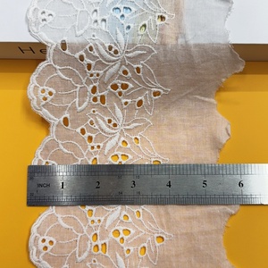 Хлопковая кружевная ткань - Product Image 3