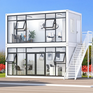 Veloce installare prefabbricati casa contenitore a basso costo in acciaio case modulari a buon mercato alternativa agli appartamenti per i poveri per le ville - Product Image 4