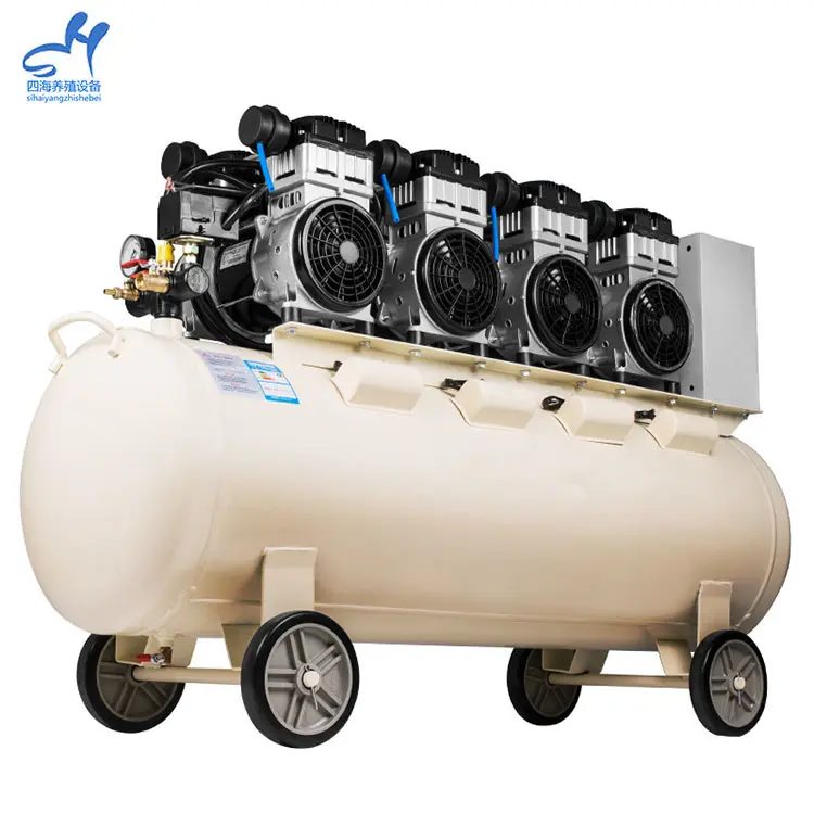 High Quality Manufacturer CE Certified Portable Oil Free Silent Air Compressor For Car Wash Shop