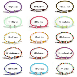 Pulseras Unisex <span class=keywords><strong>de</strong></span> Acero Inoxidable con Forma <span class=keywords><strong>de</strong></span> 8 en Oro <span class=keywords><strong>de</strong></span> 18K, Modernas y Coloridas, con Cable Trenzado y Piedras Principales <span class=keywords><strong>de</strong></span> Diamante y Perla - Product Image 3