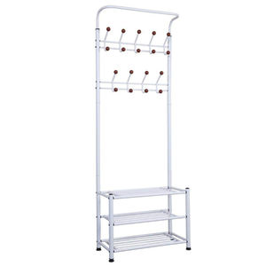 ชั้นวางเสื้อผ้ามัล<span class=keywords><strong>ต</strong></span>ิฟังก์ชั่น,ชั้นวางรองเท้าโลหะชั้นแขวนเสื้อผ้า - Product Image 6