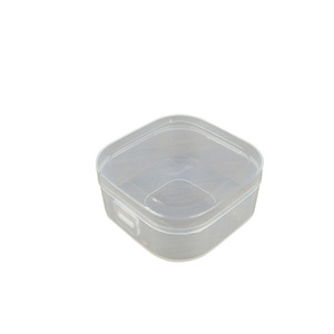 Transparent Plastic <b>Storage</b> <b>Box</b> Square With Lid For <b>Small</b> Parts Organizing Jewelry Chips Screws F70F80F90 - Product Image 5