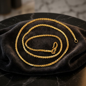 Chaîne en laiton plaqué or 14K 18K 24K micron, style serpent, design moderne, pour colliers et bijoux fantaisie, vente en gros - Product Image 4