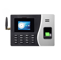 Relojes de Control de Asistencia con Huella Dactilar OEM para Empleados de Pequeñas Empresas con Batería, Terminal de Oficina con Wifi, Máquina Automática de Huella Dactilar