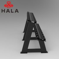 HALA-ST-1802 Commercial Gym Machine Haltères Ensemble Rack De Stockage En Gros Multi-Fonction Station Poids Supports