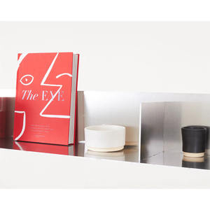 Kệ treo tường lớn, chắc chắn, kiểu dáng công nghiệp hiện đại, làm bằng nhôm đinh tán, kích thước 20.6x87.6x24.4cm, độ dày 0.1-12mm - Product Image 2