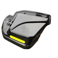 Geliştirilmiş Versiyon Genişletilmiş Yükseltilmiş Büyütülmüş Evrensel Scooter Motosiklet Elektrikli Araç Rüzgar Geçirmez Modifiye Ön Cam