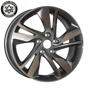 Nuovi Cerchi Auto da 15/16/17 Pollici 5X114.3 4x100 in Alluminio Nero Design a Rete Ruote in Lega 40mm - Product Image 2