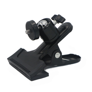 Metal <b>Clamp</b> With Ball Head 1/4-20 Screw Mount <b>Quick</b> <b>Release</b> For Camera - Product Image 1
