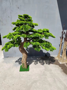 Árbol de Pino Bonsái Artificial, Plantas Artificiales, Recepción Comercial, Árbol de Pino Gigante de Fibra de Vidrio para Decoración - Product Image 5