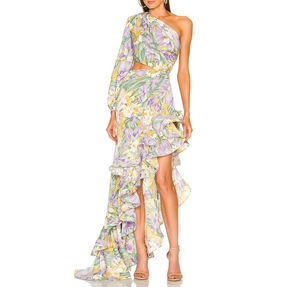 slim fit dress slacks 'Abbi' Cinched Waist Midi Dress