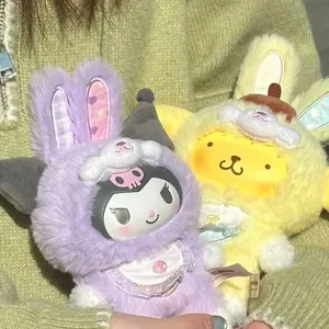 Toptoy san Rio gia đình ELF thỏ bé loạt sang trọng Vinyl hộp mù kuromii HelloKitty bức tượng cô gái dễ thương năm mới Quà Tặng - Product Image 4